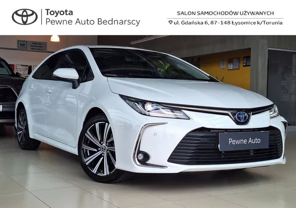 kujawsko-pomorskie Toyota Corolla cena 100900 przebieg: 64000, rok produkcji 2022 z Orneta